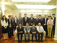 華東師範大學代表團與中大代表會晤